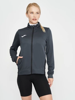 Спортивная кофта женская Joma Winner Ii 901679.151 S Темно-серая (8445456385899)