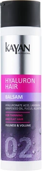 Бальзам для тонких и лишенных объема волос - Kayan Professional Hyaluron Hair Balsam 250ml (353639-78944)