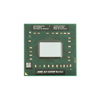 Процесор AMD A4-3305M (Liano, Dual Core, 1.9-2.5Ghz, 1Mb L2, TDP 35W, Radeon HD6480G, Socket FS1) для ноутбука