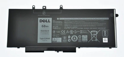 Посилена акумуляторна батарея для ноутбука Dell DV9NT Latitude 15 3520 7.6V Black 8500mAh OEM