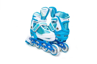 Детские Ролики Caroman Sport бирюзовый цвет размер 36-39