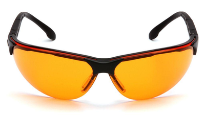 Очки защитные открытые (тактические) Pyramex Rendezvous (orange) оранжевые