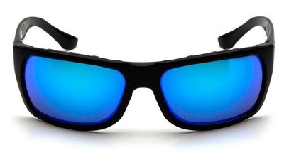 Очки защитные открытые (тактические) Venture Gear Vallejo (ice blue mirror) Аnti-Fog, синие зеркальные