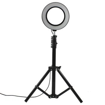Стойка блогера YaoYi JY-160 3 в 1 Holder L-100 штатив кольцевая LED лампа 16 см держатель для смартофона
