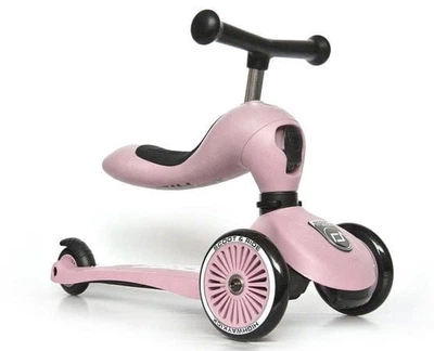 Детский самокат Scoot & Ride Highwaykick 1 2 в 1 Rose 4897033962704