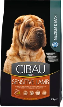 Сухой корм для собак Farmina Cibau Sensitive Adult Medium & Maxi с чувствительным пищеварением с ягненком 12 кг (8010276031044)