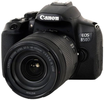 Фотоаппарат Canon EOS 850D 18-135mm IS USM Black (3925C021AA) Официальная гарантия!