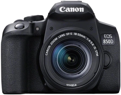 Фотоаппарат Canon EOS 850D 18-55mm IS STM Black (3925C016AA)