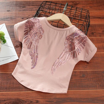 Футболка family look Bright Wings Рожевий 90см 8389