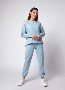 Спортивный костюм UT SK04 1746 XS серо-голубой