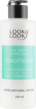 Looky Look Кондиціонер для жирного коріння та сухих кінчиків 500ml (706497-98780)