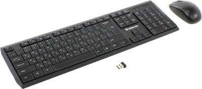 Клавіатура Defender Harvard C 945 Wireless чорний