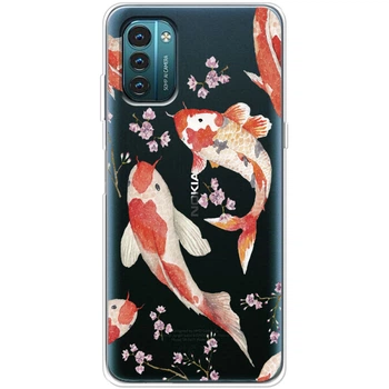 Силіконовий чохол BoxFace Nokia G21 Japanese Koi Fish (44289-cc3)