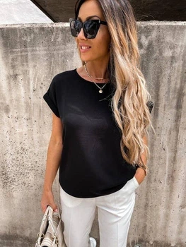 Fashions • Блузка женская Mystery Fashions 50-52 черный (4170-фг)