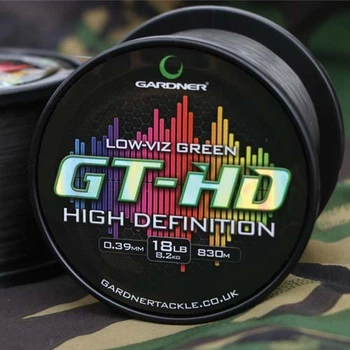 Лісочка Gardner GT-HD 15lb (6.8kg) LOW-VIZ GREEN 0.35mm