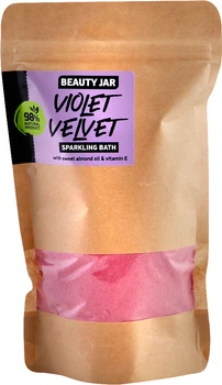 Шипуча ванночка Beauty Jar Violet Velvet з олією солодкого мигдалю і вітаміном Е 250 г (4751030831923)