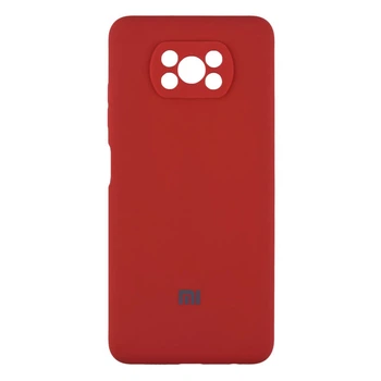 Чохол Full Case HQ+ with frame для Poco X3/ Poco X3 Pro Red