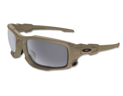 Тактичні окуляри Oakley Si Ballistic Shocktube - Terrain Tan Grey (OO9329-04) (15476) SP