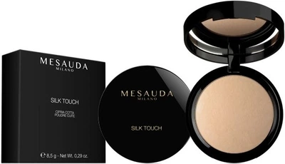 Запеченная пудра для лица в коробке - Mesauda Milano Silk Touch Powder 205 - Noisette (8.5g) (436579-100446)