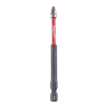 Бита для шуруповерта Shockwave Impact Duty Milwaukee PZ2 x 90 мм 1шт (4932430867)