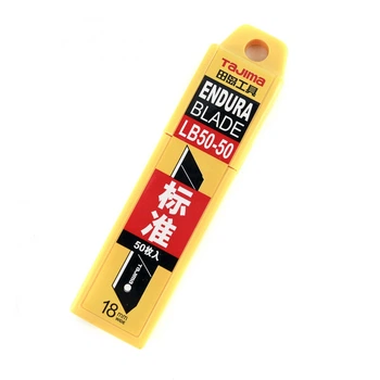 Лезвия сегментные TAJIMA LB50-50, 18 мм серые 50 шт