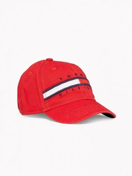 Детская бейсболка Tommy Hilfiger 1159863050 (Красный 4-7) на обхват головы 53 см