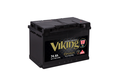 Аккумулятор Viking Bronze 6СТ-74Ah Аз 720А (0) (L3)