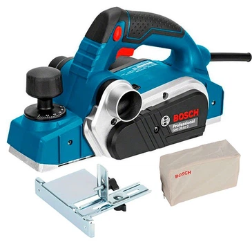 Рубанок Bosch Professional GHO 26-82 D + параллельный упор (06015A4301)