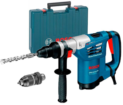 Перфоратор Bosch Professional GBH 4-32 DFR + сменный патрон + чемодан (0611332101)