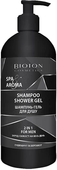 Шампунь чоловічий гель для душу 2в1 - Bioton Cosmetics Spa & Aroma Men Shampoo Shower Gel 750ml (906058-35605)