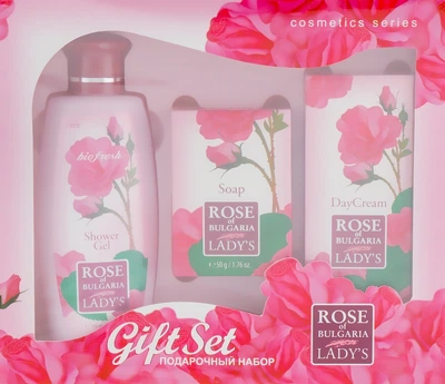 Набір "Квітковий аромат" - BioFresh Rose of Bulgaria Gift Set (608215-13782)