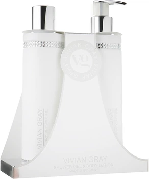 Набір - Vivian Gray White Crystals Set (sh/gel/250ml + b/lot/250ml) (541565-27008)