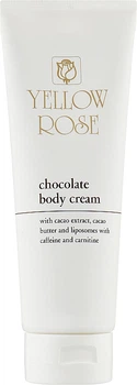 Шоколадный тонизирующий массажный крем для тела - Yellow Rose Chocolate Body Cream 250ml (888419-45992)