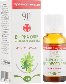 Эфирное масло сандалового дерева - Green Pharm Cosmetic 10ml (439209-32103)