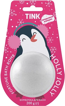 Бомбочка для ванни "Holly Jolly" - Tink Fortune Bath Bomb 200g (1000491-51102)