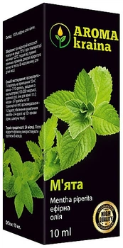 Эфирное масло "Мята" - Aroma Kraina 10ml (360549-136991)