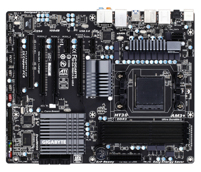 Материнская плата Gigabyte GA-990FXA-UD3 Socket AM3+ (GA-990FXA-UD3) Б/У