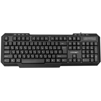 Дротова клавіатура USB комп'ютерна CROWN CMK-15