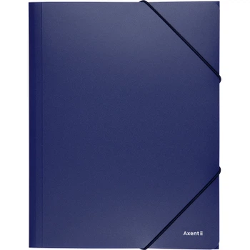Папка на резинках Axent A4 500 мкм blue (1508-02-A)