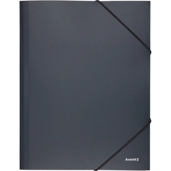 Папка на резинках Axent A4 500 мкм gray (1508-03-A)