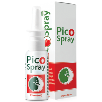 Pico Spray (Пікоспрей) спрей для гігієнічного догляду за носовою порожниною 15 мл Краса та Здоров'я 11945