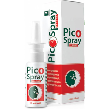 Pico Spray Strong (Пікоспрей Стронг) спрей для догляду за носовою порожниною 15 мл Краса та Здоров'я 11944