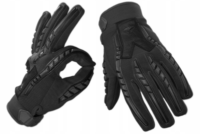 Тактичні рукавиці TEXAR DRAGO ORIGINAL чорний XL