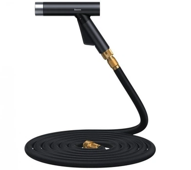 Пистолет для мойки авто со шлангом Baseus Clean Guard Multifunctional Car Wash Spray Nozzle CRXC01-G01 Black