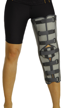 Бандаж для полной фиксации коленного сустава Morsa Cyberg Тутор Темно-синий 55см 1 шт (8698811010558)