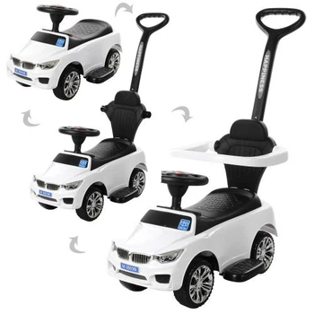 Каталка-толокар Bambi M 3503B-1 (колеса: Ø5.7"/пластик, батьк. ручка, страхувальний бампер, сидіння: пластик, музика, до 20 кг)