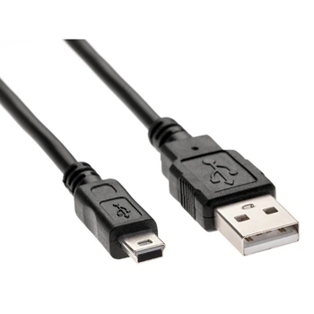 USB кабель Mini 1m чорний без упаковки