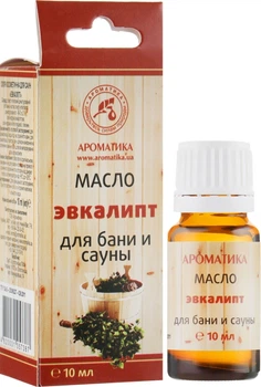 Ароматика Ефірна олія для лазні та сауни "Евкаліпт" 10ml (296119-37102)