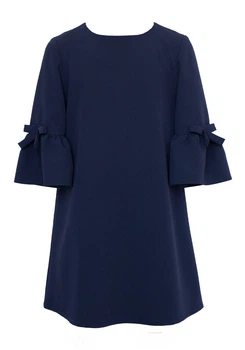 Платье школьное для девочки SLY 211/S/19 синее 146