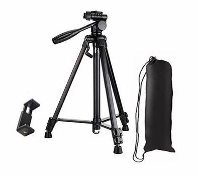 Штатив трипод з професійним пультом для камери та телефону Yunteng Tripod YF-3388